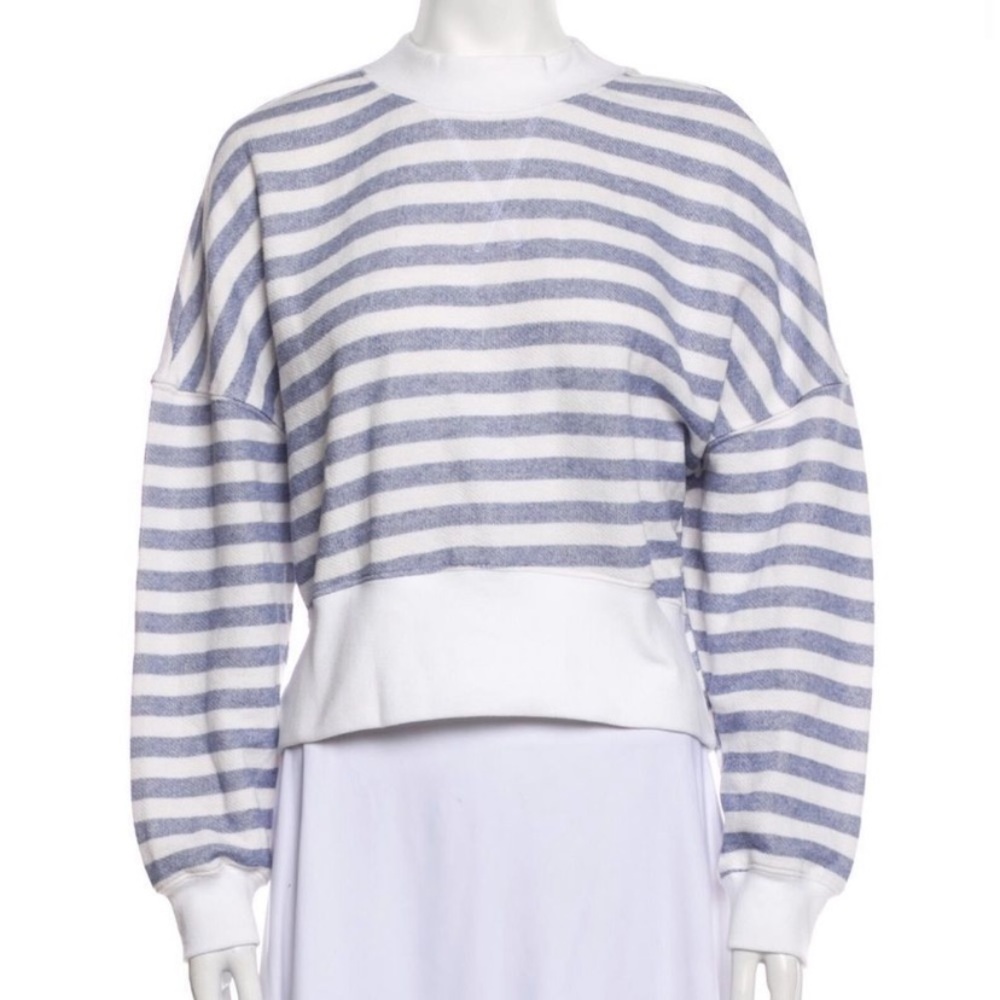 Frame cropped sweatshirt